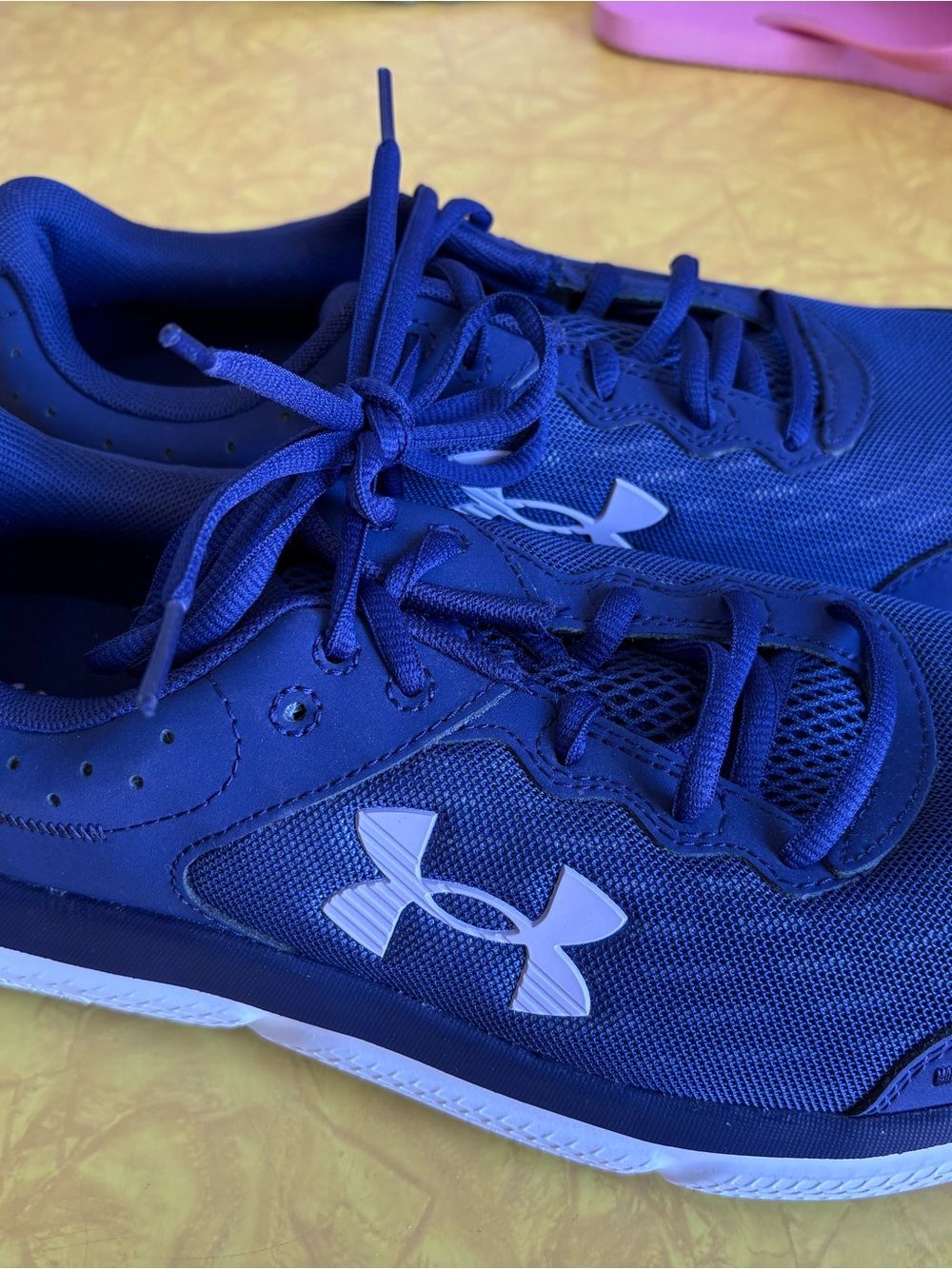 Under Armour Royal sneakers. New